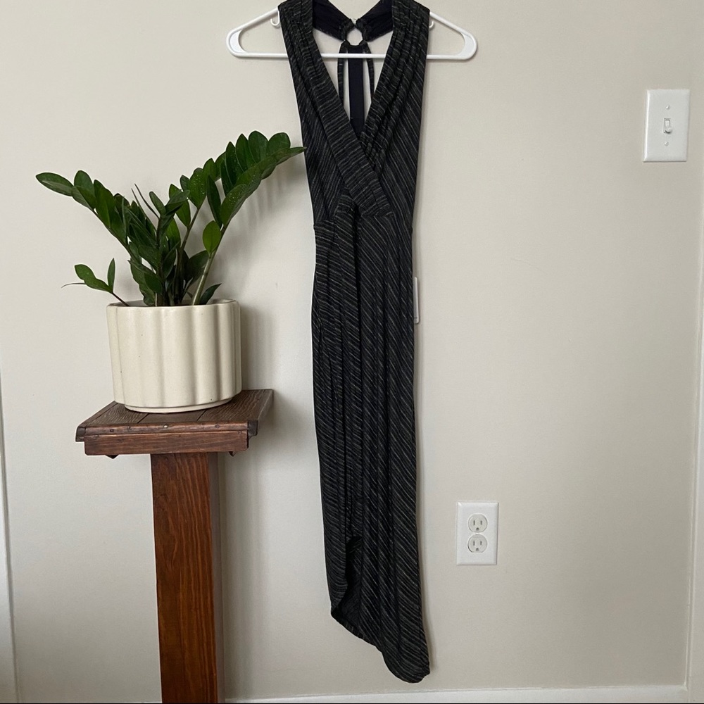 New! FREE PEOPLE Temptress Bodycon dress, charcoal, XS - Picture 4 of 10